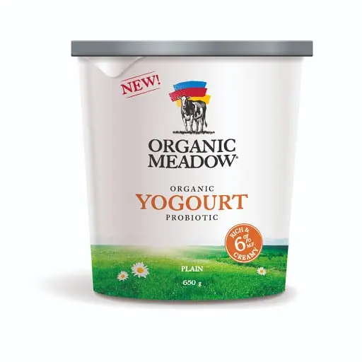 Yogurt 6% &#8211; calorie content and chemical composition