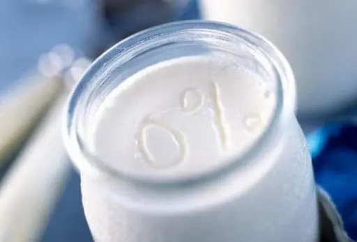 Milk low-fat &#8211; calorie content and chemical composition