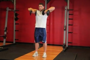 Vertical pull dumbbell