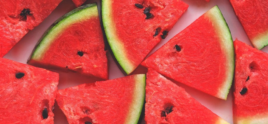 Susbaint calorie watermelon agus co-dhèanamh ceimigeach
