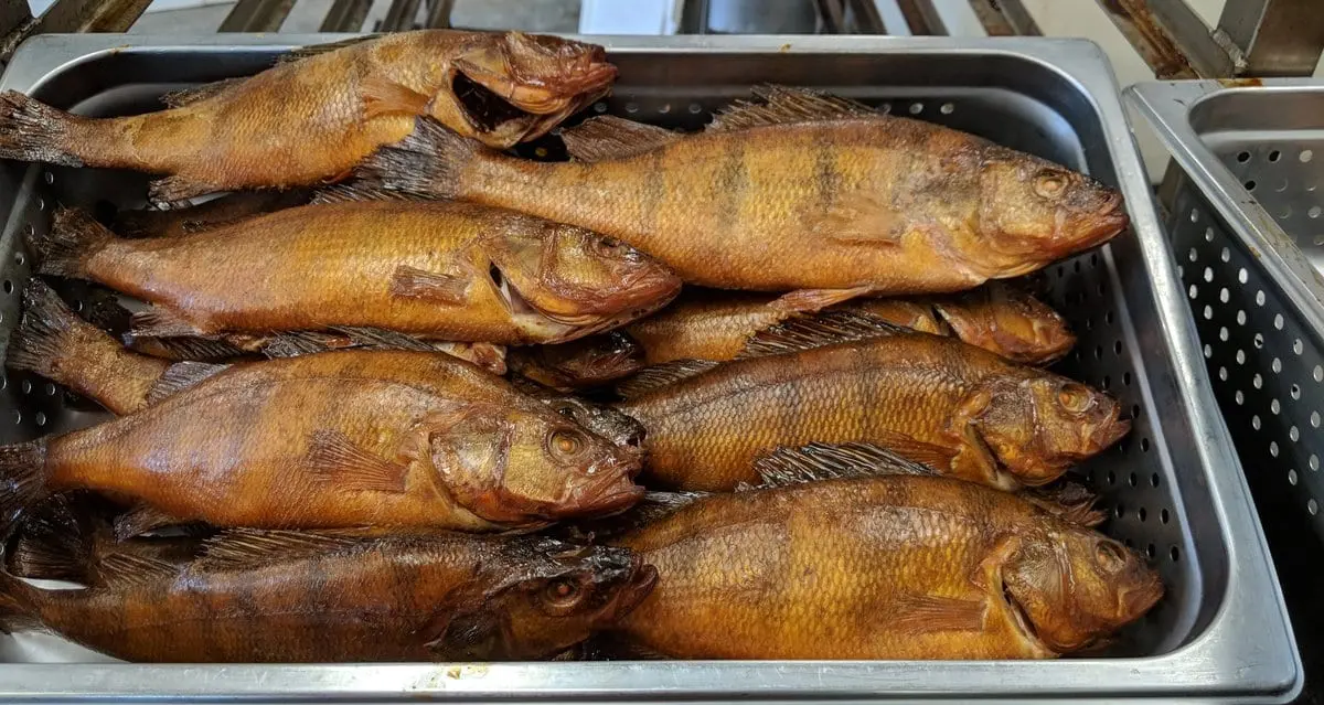 Perch smoked &#8211; calorie content and chemical composition