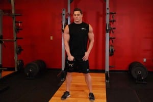 Bench press weights to shoulder