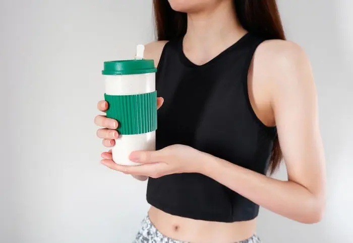 What makes a Cup of coffee drunk before exercise with your body