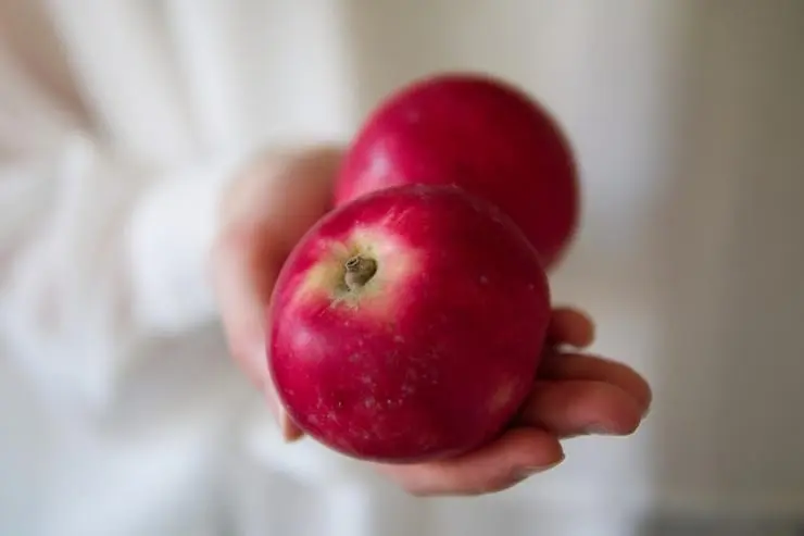 What can 2 apples per day do with your body