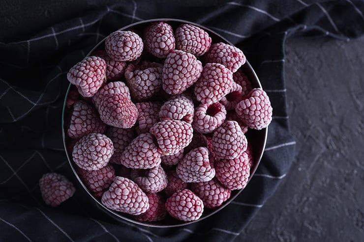 Why you should freeze the raspberries for the winter