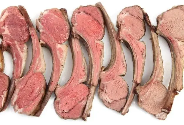 Lamb, Australian, Cold set, cooked