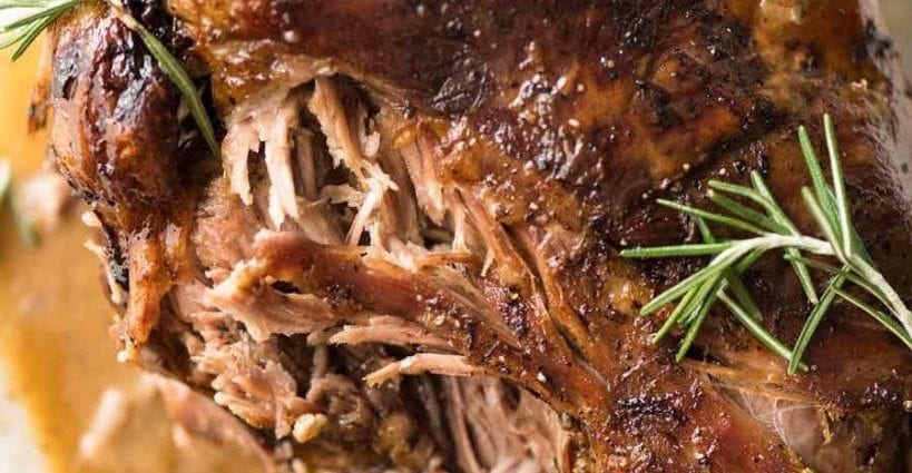 Lamb, shoulder lean only, roasted &#8211; calories and nutrients