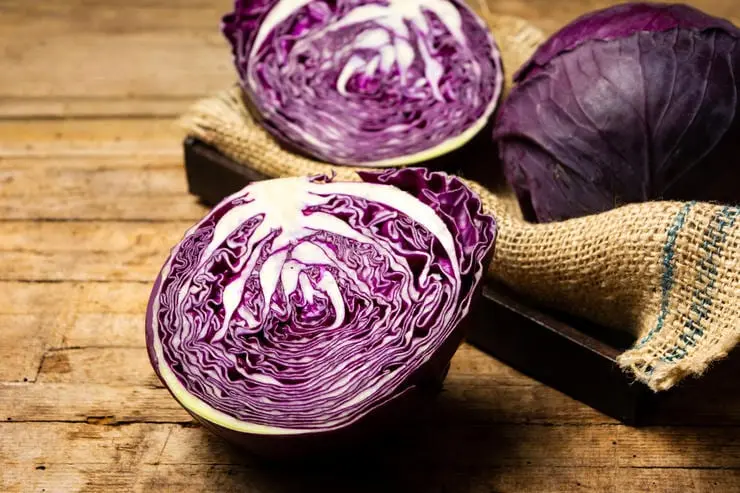 Unique properties of red cabbage for human health