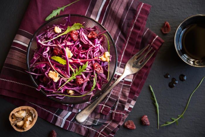 Unique properties of red cabbage for human health