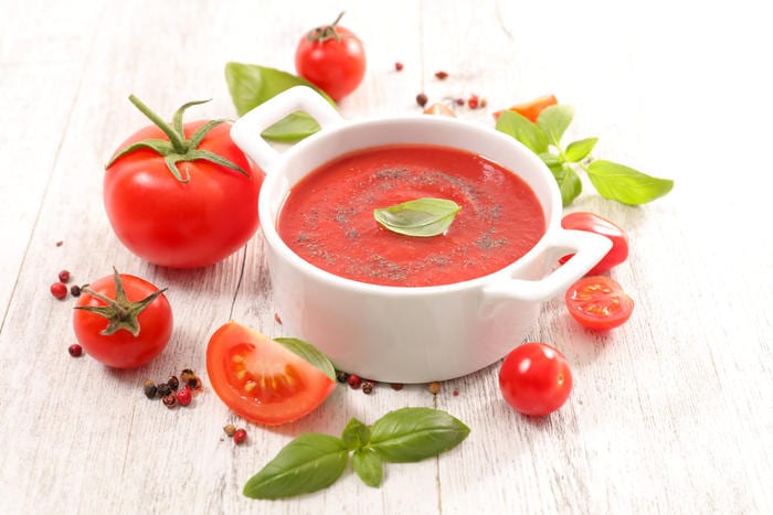 Diet tomato soup: minus 2-4 kg per week