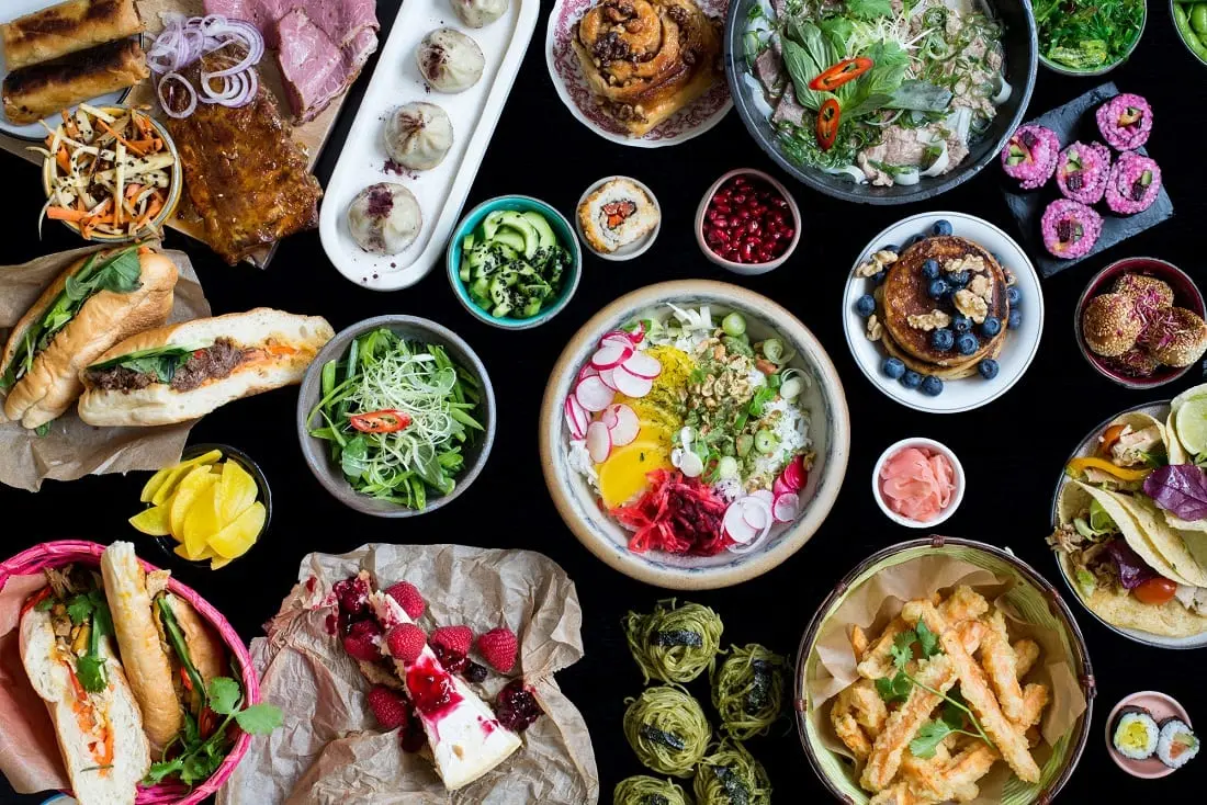 Meals calories and nutrients