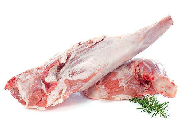 Lamb, Australian, Leg front, with shoulder, raw &#8211; calories, and nutrients.