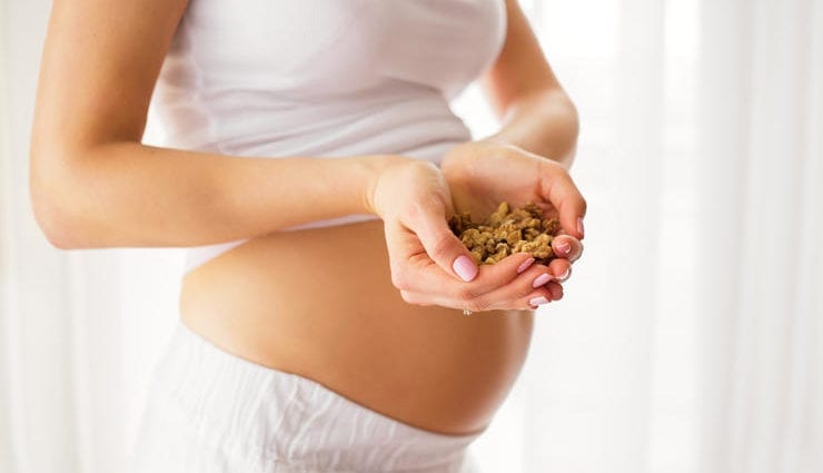 Pähkinöiden kulutus raskauden aikana