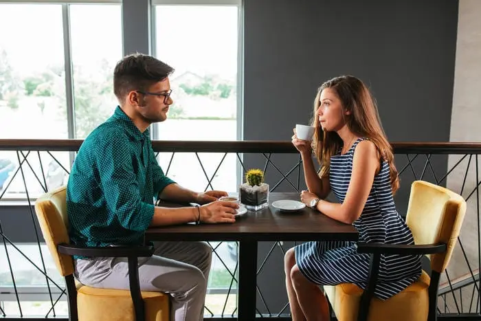 What can you tell about a person after a visit to the restaurant