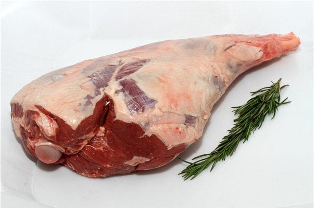 Lamb, leg, whole &#8211; calories, and nutrients