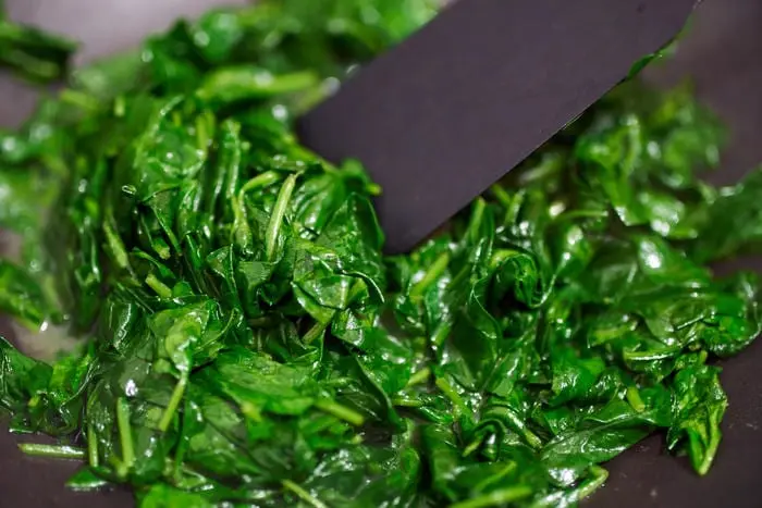 How to cook spinach