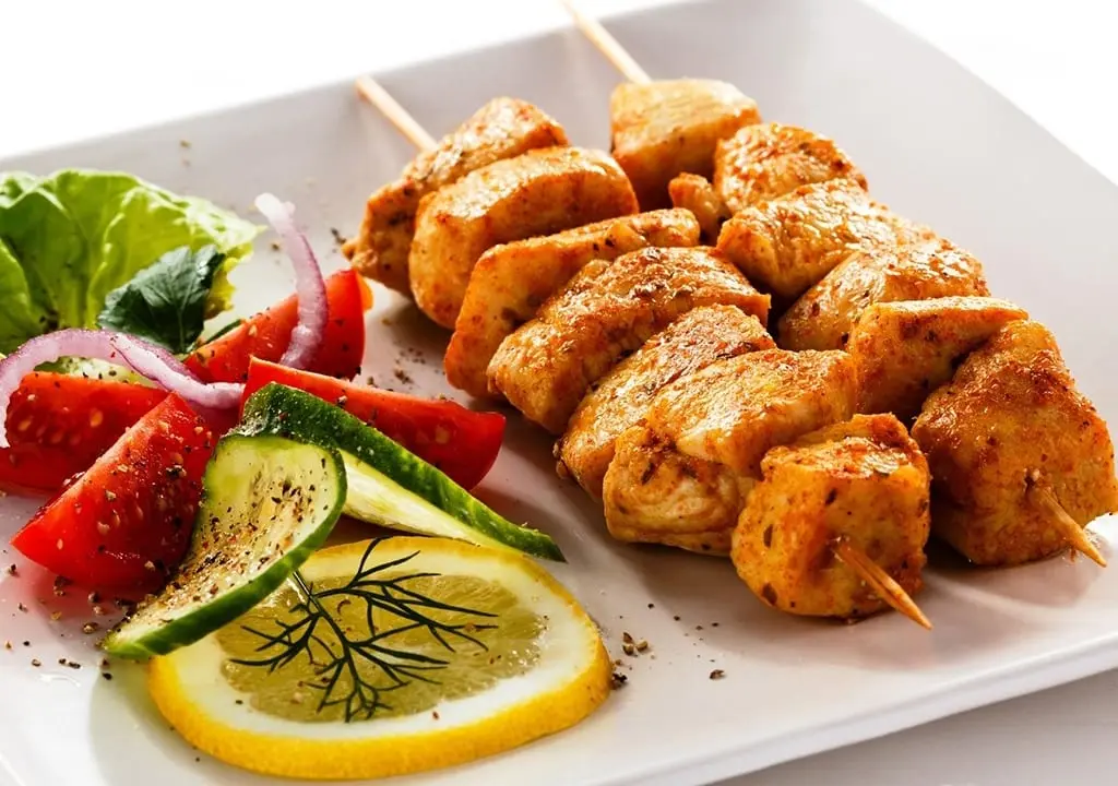 Consider calories: how to cook diet shish kebab