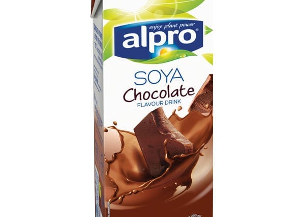 Soy milk, chocolate, raw