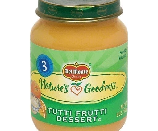 Baby food, Fruits, tutti-frutti, for babies