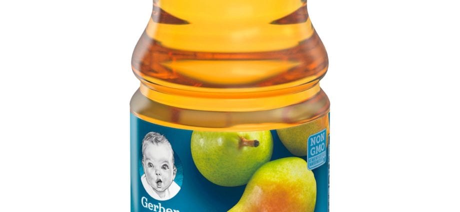 Baby food, Juice, pear