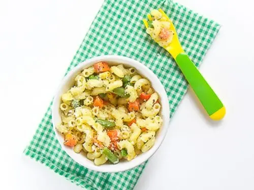 Baby food, Lunch, macaroni and cheese, for toddlers