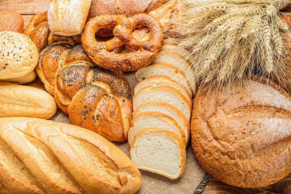 Bakery calories and nutrients