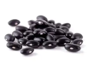 Beans, black turtle, Mature seeds, canned