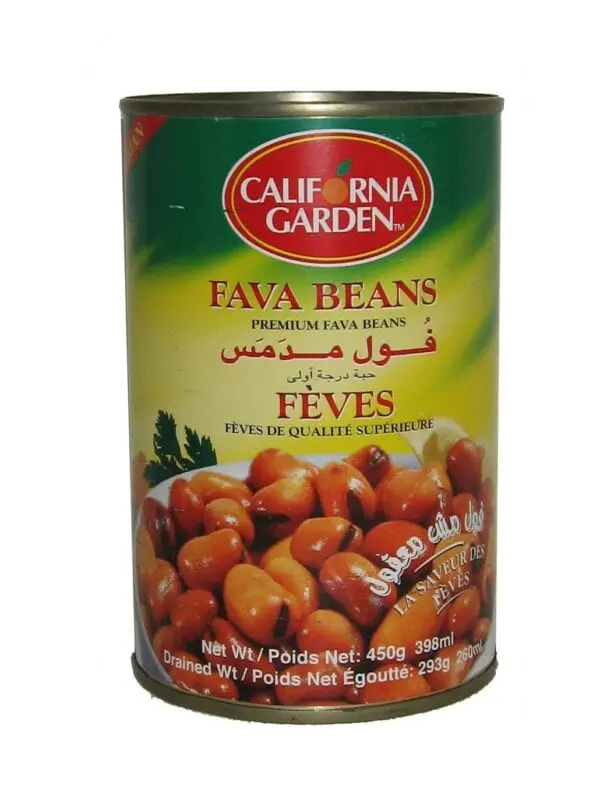 Beans (Fava beans), canned