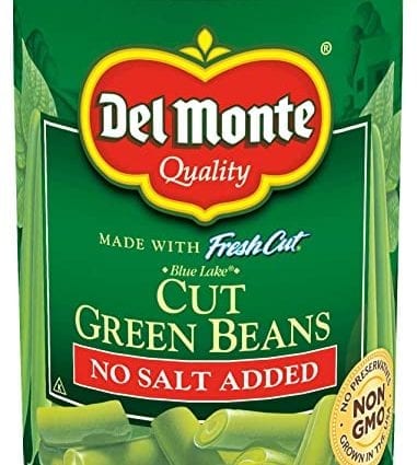 Beans, green, canned