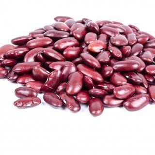 Beans kidney red, Royal, Mature, boiled, with salt