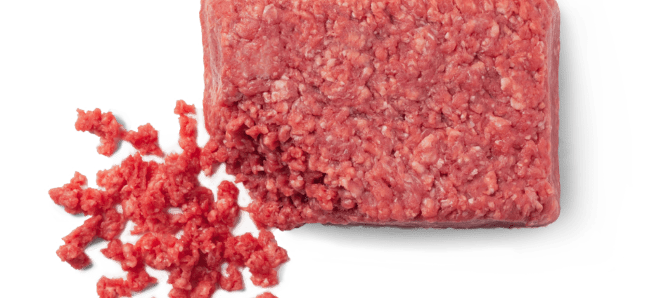 Beef, Ground Meat, 95% Lean / 5% Fat, Raw