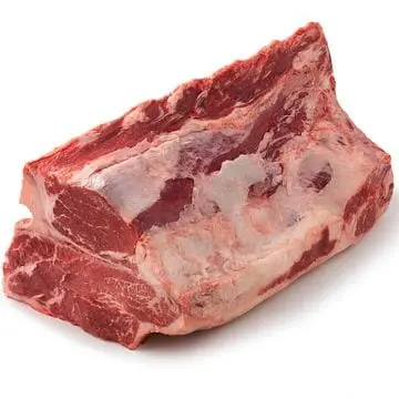 Beef, short sirloin, meat with fat removed to 1/8 ″, raw