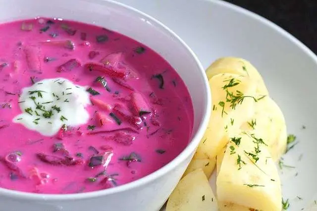 Beetroot stew recipe. Calorie, chemical composition and nutritional value.