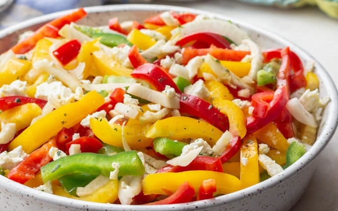 Bell pepper salad