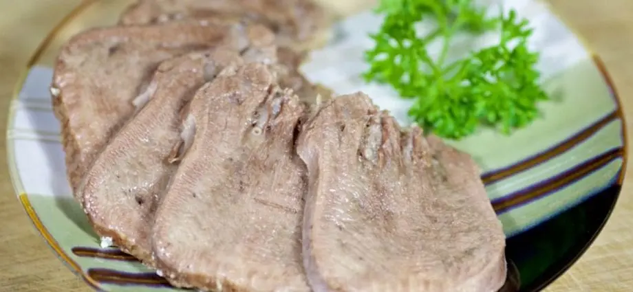 Boiled beef tongue, 1-394 each