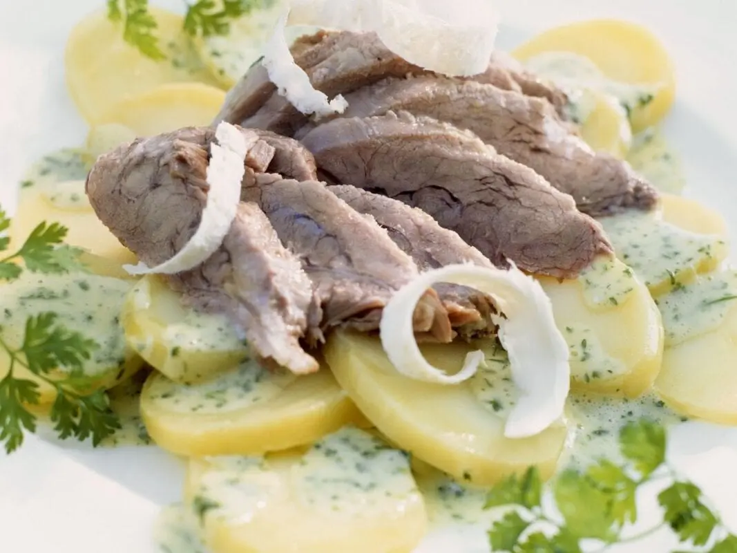 Boiled pig recipe with horseradish. Calorie, chemical composition and nutritional value.