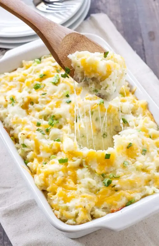 Boiled Potato Casserole Recipe. Calorie, chemical composition and nutritional value.