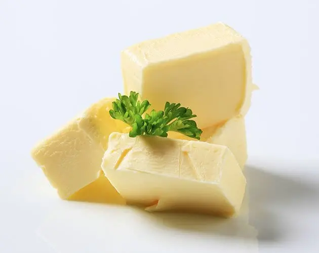 Butter 60% fat, high protein