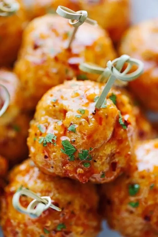 Calorie Chicken Meatballs, 2-26 each. Chemical composition and nutritional value.