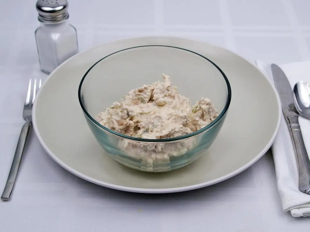 Calorie Chicken Salad, 1-82 each. Chemical composition and nutritional value.