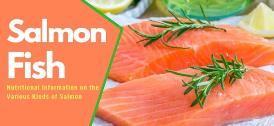 Kalmon Chinook salmon, masak ing geni. Komposisi kimia lan nilai nutrisi.