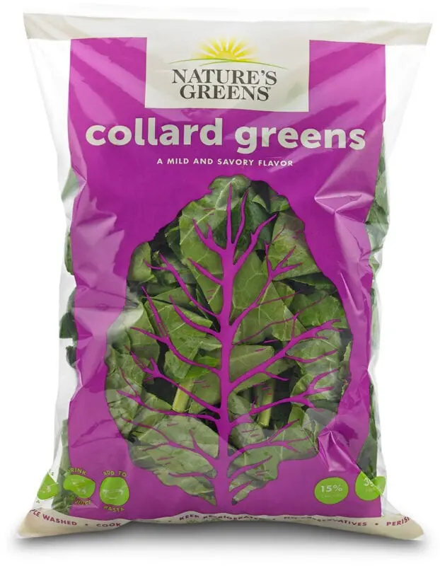 Calorie Collard, frozen, uncooked. Chemical composition and nutritional value.