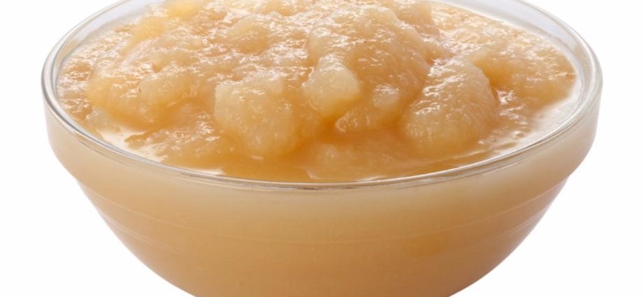 Calorie content Apple compote. Canned food. Chemical composition and nutritional value.
