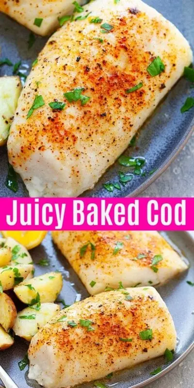 Calorie content Baked cod, 1-374 each. Chemical composition and nutritional value.