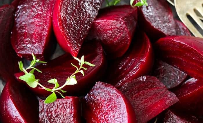 Calorie content Beets, stewed with apples, 1-222. Chemical composition and nutritional value.