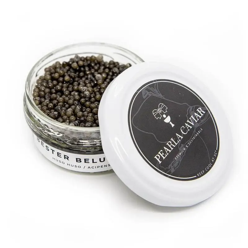 Calorie content Beluga caviar is granular, salted. Chemical composition and nutritional value.