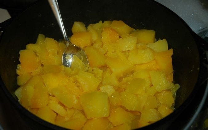 Calorie content Boiled pumpkin with salt. Chemical composition and nutritional value.