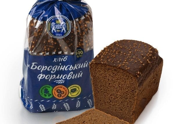 Calorie content Borodinsky rye-wheat bread (rye wallpaper and wheat flour 2 grades). Chemical composition and nutritional value.