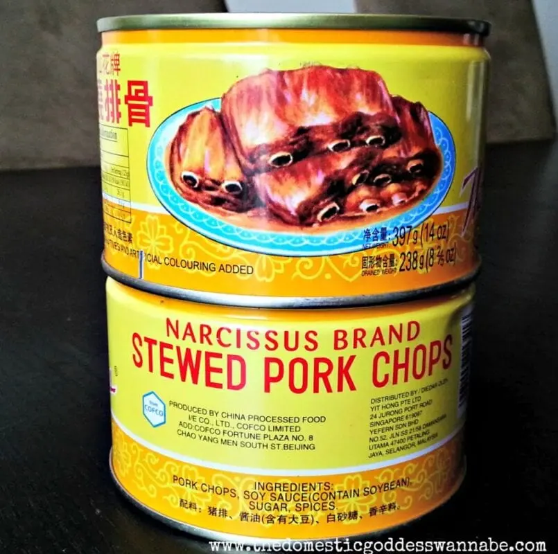 Calorie content Braised pork, canned food. Chemical composition and nutritional value.