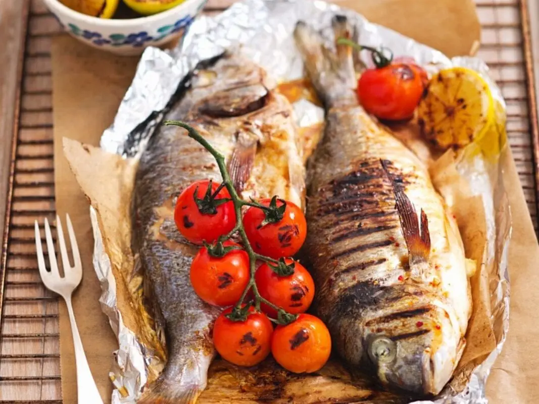 Calorie content Bream in tomato sauce. Canned food. Chemical composition and nutritional value.